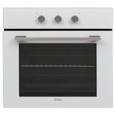VOX OVEN BUILT IN, A, ELECTRIC, ELECTRIC DOUBLE GRILL, 65LT, WHITE