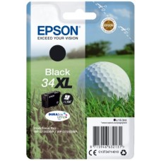 EPSON INK CARTRIDGE BLACK 34XL, 1 x 16.3 ml, FOR WF-3720DWF