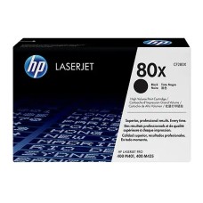HP TONER BLACK HIGH YIELD, 80X, FOR MONOCHROME LASERJET M401, M425 - 6.900 PAGES