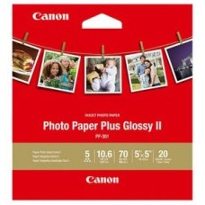 CANON PAPER 13x13CM (5X5 INCH) PHOTO PLUS GLOSSY PP-201, 20 SHEETS, 260GR, FOR CANON PRINTERS TS6051, TS5055, TS5051, TS6050, TS6055, TS8050