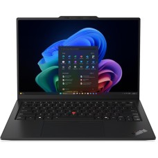 LENOVO NOTEBOOK THINKPAD X1 CARBON G14 AURA EDITION, INTEL ULTRA 7 355, 4.7GHz/12MB, 8C, 49TOPS, 32GB, 1TB SSD, INTEL GRAPHICS, 14' 2.8K 2880x1800 OLED 500NITS AG 120Hz TOUCH, WIFI7, BT, USB-A, USB4, HDMI, WIN 11 PRO, 3YW, BLACK