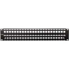 DLINK PATCH PANEL CAT5E, CAT6 UTP 48PORT, UNLOADED, 2U, BLACK DLINK PATCH PANEL CAT5E, CAT6 UTP 48PORT, UNLOADED, 2U, BLACK