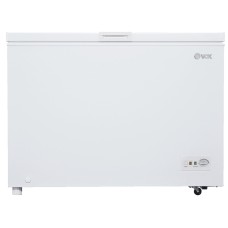 VOX CHEST FREEZER BE1-300RLE, E, 287L, MECHANICAL CONTROL WITH THERMOSTAT, 227KWH, 6 TEMPERATURES, -15°C, 40DB, 1 BASKET, INTERIOR LED LIGHT, HxWxD 1.09x0.85x0.62, WHITE