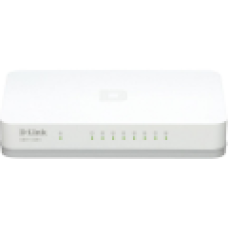 DLINK SWITCH 8PORT GIGABIT LAN PORTS, UNMANAGED, PLUG & PLAY, AUTO MDI/MDIX, GREEN TECHNOLOGY, PLASTIC CASE, DESKTOP DLINK SWITCH 8PORT GIGABIT LAN PORTS, UNMANAGED, PLUG & PLAY, AUTO MDI/MDIX, GREEN TECHNOLOGY, PLASTIC CASE, DESKTOP